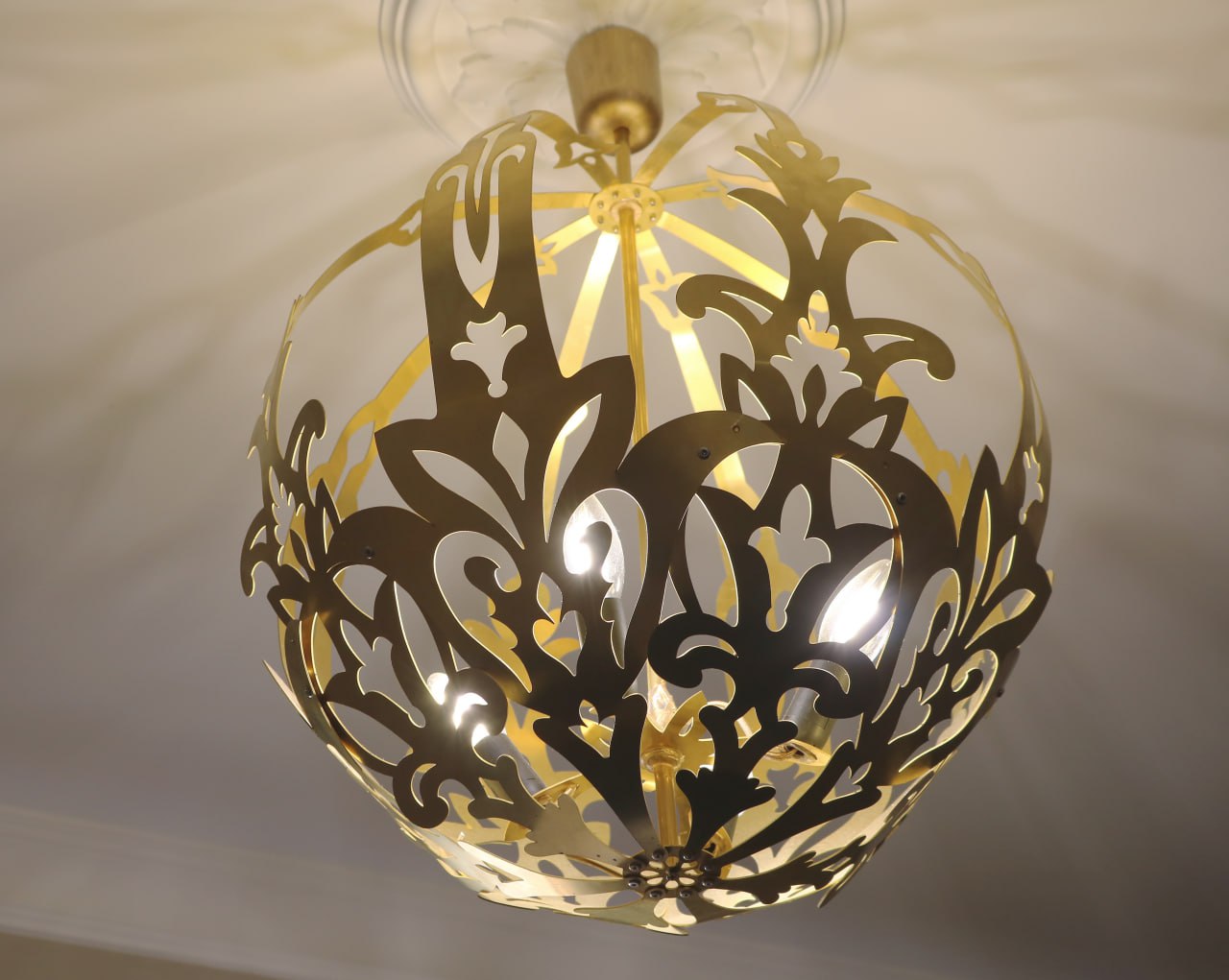 Люстра "BrassOrb"
