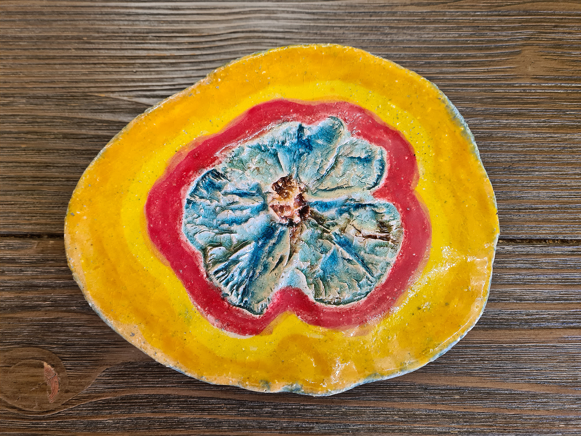 Тарелка "Acid mushroom"